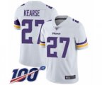 Minnesota Vikings #27 Jayron Kearse White Vapor Untouchable Limited Player 100th Season Football Jersey