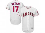 Los Angeles Angels Of Anaheim #17 Shohei Ohtani White Flexbase Authentic Collection Stitched MLB Jersey