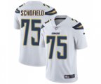 Los Angeles Chargers #75 Michael Schofield White Vapor Untouchable Limited Player NFL Jersey