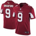 Arizona Cardinals #9 Sam Bradford Red Team Color Vapor Untouchable Limited Player NFL Jersey