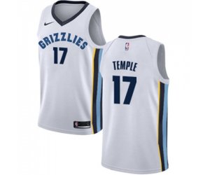 Memphis Grizzlies #17 Garrett Temple Swingman White Basketball Jersey - Association Edition