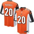 Cincinnati Bengals #20 KeiVarae Russell Game Orange Alternate NFL Jersey