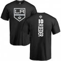 Los Angeles Kings #10 Tobias Rieder Black Backer T-Shirt