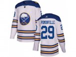 Adidas Buffalo Sabres #29 Jason Pominville White Authentic 2018 Winter Classic Stitched NHL Jersey