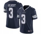 Dallas Cowboys #3 Garrett Gilbert Navy Blue Team Color Men's Stitched NFL Vapor Untouchable Limited Jersey