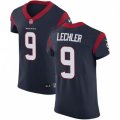 Houston Texans #9 Shane Lechler Navy Blue Team Color Vapor Untouchable Elite Player NFL Jersey