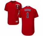 Minnesota Twins Nick Gordon Authentic Scarlet Alternate Flex Base Authentic Collection Baseball Player Jersey