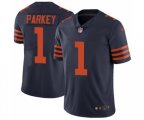 Chicago Bears #1 Cody Parkey Limited Navy Blue Rush Vapor Untouchable Football Jersey