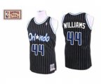 Orlando Magic #44 Jason Williams Swingman Black Throwback Basketball Jersey
