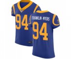 Los Angeles Rams #94 John Franklin-Myers Royal Blue Alternate Vapor Untouchable Elite Player Football Jersey