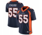 Denver Broncos #55 Bradley Chubb Navy Blue Alternate Vapor Untouchable Limited Player Football Jersey