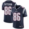 New England Patriots #86 Cordarrelle Patterson Navy Blue Team Color Vapor Untouchable Limited Player NFL Jersey