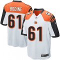 Cincinnati Bengals #61 Russell Bodine Game White NFL Jersey