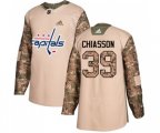 Washington Capitals #39 Alex Chiasson Authentic Camo Veterans Day Practice NHL Jersey