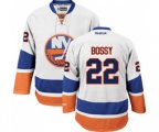 New York Islanders #22 Mike Bossy Authentic White Away NHL Jersey
