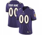 Baltimore Ravens Customized Purple Team Color Vapor Untouchable Limited Player Football Jersey