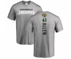Jacksonville Jaguars #41 Josh Allen Ash Backer T-Shirt
