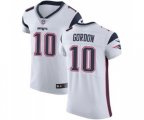 New England Patriots #10 Josh Gordon White Vapor Untouchable Elite Player Football Jersey