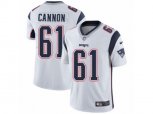 New England Patriots #61 Marcus Cannon Vapor Untouchable Limited White NFL Jersey