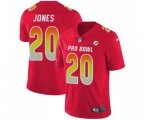 Miami Dolphins #20 Reshad Jones Limited Red 2018 Pro Bowl Football Jersey