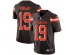Cleveland Browns #19 Bernie Kosar Vapor Untouchable Limited Brown Team Color NFL Jersey