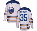 Adidas Buffalo Sabres #35 Linus Ullmark Authentic White 2018 Winter Classic NHL Jersey