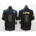 Pittsburgh Steelers #11 Chase Claypool Black 2020 Salute To Service Limited Jersey