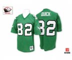 Philadelphia Eagles #82 Mike Quick Green Authentic Throwback Football Jersey