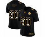 Pittsburgh Steelers #90 T. J. Watt Black Jesus Faith Limited Player Football Jersey