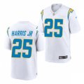 Los Angeles Chargers #25 Chris Harris Jr. Nike White Vapor Limited Jersey