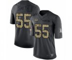Green Bay Packers #55 Za'Darius Smith Limited Black 2016 Salute to Service Football Jersey