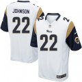 Los Angeles Rams #22 Trumaine Johnson Game White NFL Jersey