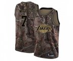 Los Angeles Lakers #1 JaVale McGee Swingman Camo Realtree Collection Basketball Jersey