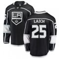 Los Angeles Kings #25 Brooks Laich Authentic Black Home Fanatics Branded Breakaway NHL Jersey