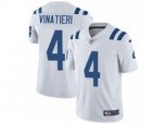 Indianapolis Colts #4 Adam Vinatieri Vapor Untouchable Limited White NFL Jersey