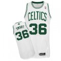 Boston Celtics #36 Marcus Smart Authentic White Home NBA Jersey