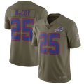 Buffalo Bills #25 LeSean McCoy Olive Salute To Service Limited Jersey
