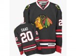Chicago Blackhawks #20 Brandon Saad Premier Black Third NHL Jersey