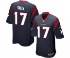 Houston Texans #17 Vyncint Smith Game Navy Blue Team Color Football Jersey