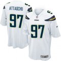 Los Angeles Chargers #97 Jeremiah Attaochu Game White NFL Jersey