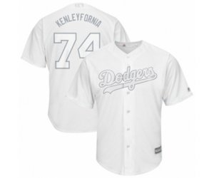 Los Angeles Dodgers #74 Kenley Jansen Kenleyfornia Authentic White 2019 Players Weekend Baseball Jersey
