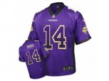 Minnesota Vikings #14 Stefon Diggs Limited Purple Drift Fashion NFL Jersey