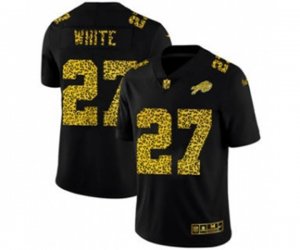Buffalo Bills #27 Tre\'Davious White Black Leopard Print Fashion Vapor Limited Football Jersey
