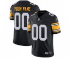 Pittsburgh Steelers Customized Black Alternate Vapor Untouchable Custom Limited Football Jersey