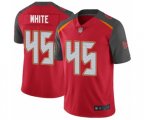 Tampa Bay Buccaneers #45 Devin White Red Team Color Vapor Untouchable Limited Player Football Jersey