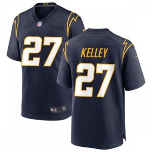 Los Angeles Chargers #27 Joshua Kelley Nike Navy Alternate Vapor Limited Jersey