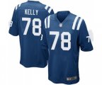 Indianapolis Colts #78 Ryan Kelly Game Royal Blue Team Color Football Jersey