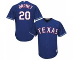 Texas Rangers #20 Darwin Barney Replica Royal Blue Alternate 2 Cool Base MLB Jersey