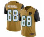 Jacksonville Jaguars #68 Andrew Norwell Limited Gold Rush Vapor Untouchable Football Jersey