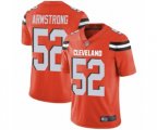 Cleveland Browns #52 Ray-Ray Armstrong Orange Alternate Vapor Untouchable Limited Player Football Jersey